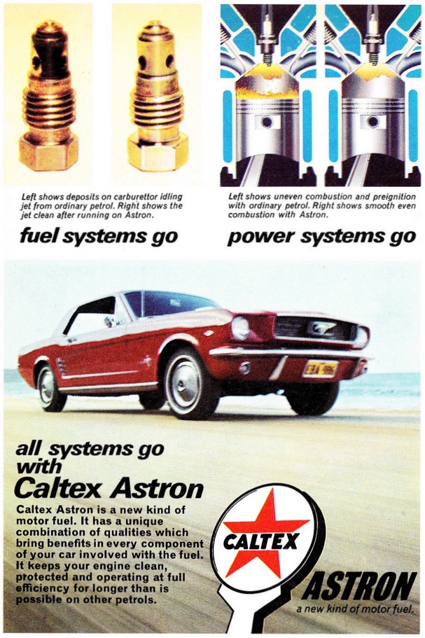 1967 Caltex Petrol Ford Mustang 